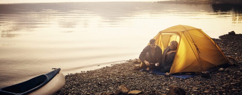 אוהל שק שינה טיול ניו זילנד