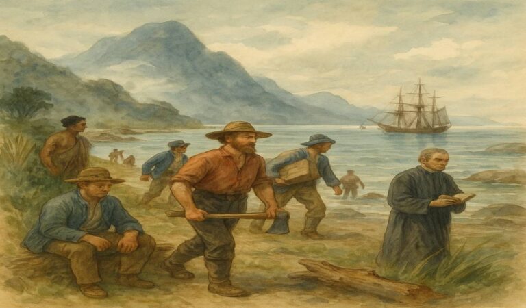 האדם הלבן בניו זילנד