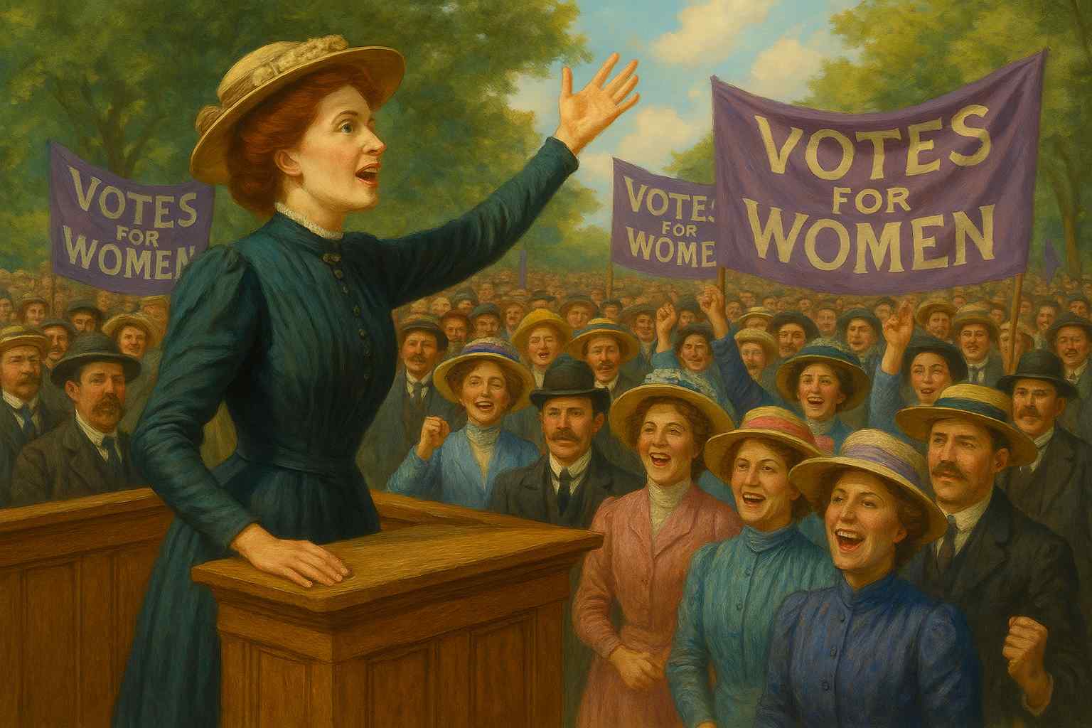 קייט שפרד נואמת