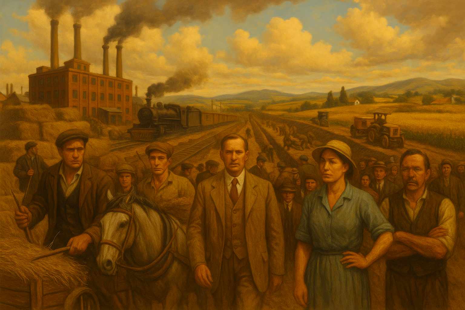 חברה וכלכלה בין משבר לפריחה